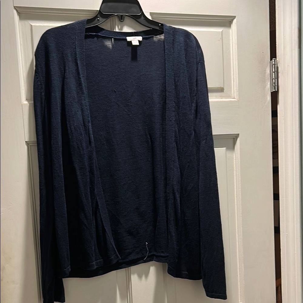 J. Jill Black Knit Sweater